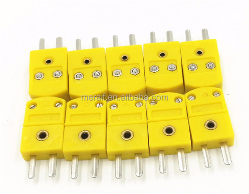 in het groot k-Type Mannelijke K het Type van Thermokoppel Mannelijke/Vrouwelijke Mini Connectors Plug Thermocouple Temperature Sensoren