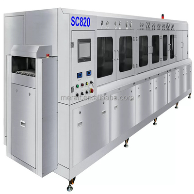 SC820 schoonmakende machine van de halfgeleider de verpakkende nevel met 28 PCs-modulaire nevelstaven en lange was
