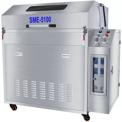 MKB-5100 dubbel-Post 1000mm Diameter om Solderende Golf Oven Pallet Cleaning Machine van Smt van het Mandkaliber de schonere Pneumatische
