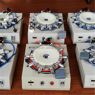 Van de de lampbasis van de E27b22 Desktop de machine die van het de handponsen automatisch de basiswerktuig plooien van de machine automatisch lamp