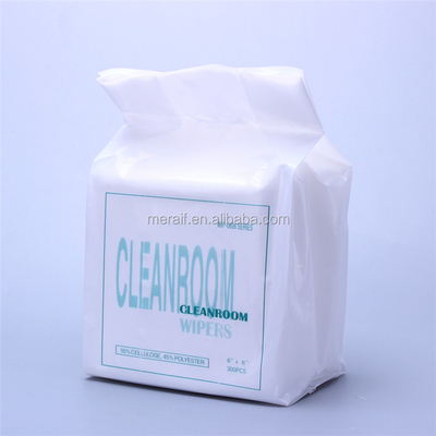 Pluksel van de fabrieks het in het groot 1009le 100% Polyester - vrije Cleanroom Wisser voor Industrieel