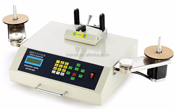 SMD-componententeller voor tape&amp;-spoelcomponenten die, smd spaanderteller tellen