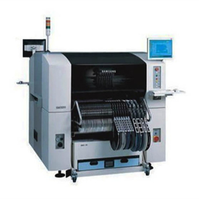 Oogst van Hanwhasm320 gebruikten de Flexibele mounter en de plaatsmachine SAMSUNG SM320 SMT machine