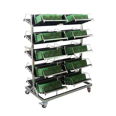 SMT Antistatic ESD Magazine Rack Anti-static PCB magazine rack voor PCB assembly line pick and place machine