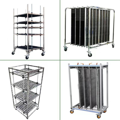 SMT Antistatic ESD Magazine Rack Anti-static PCB magazine rack voor PCB assembly line pick and place machine