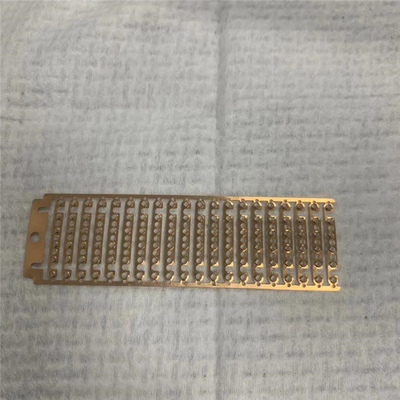 Messingskleur de Materiële het Verbinden SMT Gesp van de Koperklem