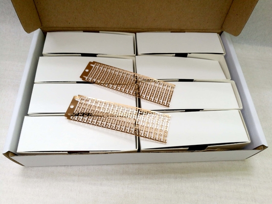 Messingskleur de Materiële het Verbinden SMT Gesp van de Koperklem