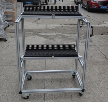 2 lagen Esd van de de Voederopslag van het Tijdschriftrek de Kar 800 X 600 X 1100 Mm