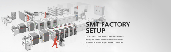 Geleide de Bolproductielijn 52000CPH van SMD SMT