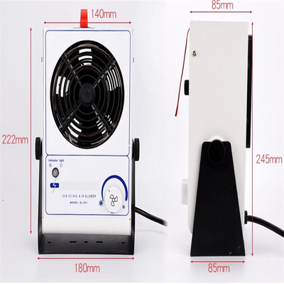 Bank Hoogste Antistatische ESD Ionizer Ventilator 125mm Uitloper SL-001