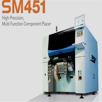 De originele Gebruikte spaander mounter bewerkt de oogst van Samsung SM451 en plaatsmachine voor SMT-productielijn machinaal