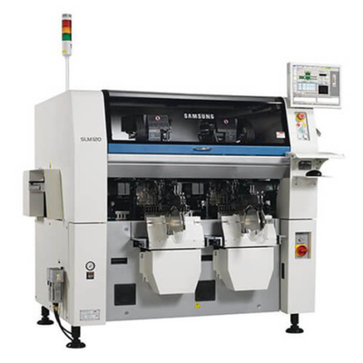 SLM120 Samsung-de Assemblagemachine van PCB, LEIDENE de hoge snelheidsleiden van PCB van Lenssmt Machine 1200MM mounter